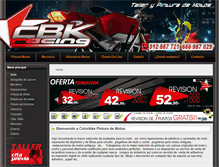 Tablet Screenshot of colorbike.es